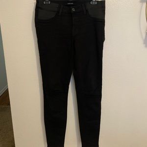J brand maternity jeans-black